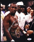 1980s-1990s Sugar Ray Leonard Signed 8"x 10" Photo (PSA/DNA)