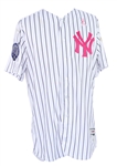2017 (May 14) Matt Holliday New York Yankees Game Worn Mothers Day/Derek Jeter Number Retirement Jersey (MEARS A10/MLB Hologram/Steiner) 302nd Career HR 