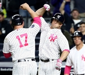 2017 (May 14) Matt Holliday New York Yankees Game Worn Mother's Day/Derek Jeter Number Retirement Jersey (MEARS A10/MLB Hologram/Steiner) 302nd Career HR 