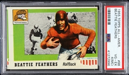 1955 Beattie Feathers University of Tennessee Topps Trading Card (PSA/DNA Slabbed)