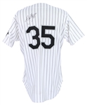 1993-94 Frank Thomas Chicago White Sox Signed Home Jersey (MEARS LOA & PSA/DNA)