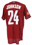 2001 Nick Johnson New York Yankees Signed Team USA All Star Futures Game Jersey (MEARS LOA/MLB Hologram & PSA/DNA)