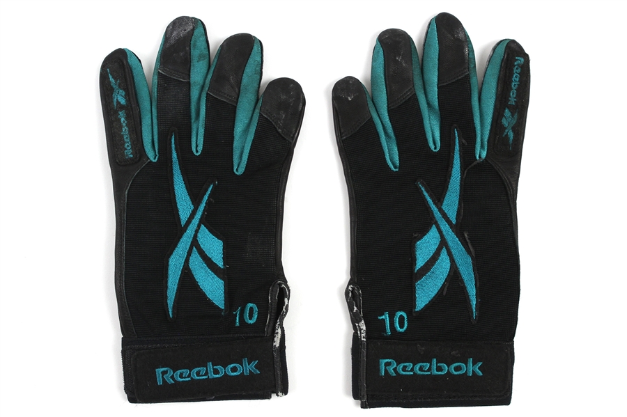 1993-1998 Gary Sheffield Florida Marlins Game Worn Batting Gloves (MEARS LOA)