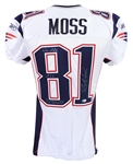 2009 Randy Moss New England Patriots Signed Road Jersey (MEARS LOA/Beckett)