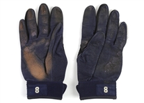 2009 Ryan Braun Milwaukee Brewers Game Worn Signed Batting Gloves (MEARS LOA/JSA)