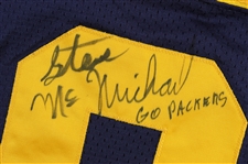 1994 Steve McMichael Green Bay Packers Signed Game Worn Throwback Alternate Jersey (MEARS LOA/JSA)