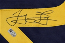 2015 (June 27) James Loney Tampa Bay Rays Siged Game Worn Turn Back The Clock Uniform (MEARS LOA/MLB Hologram)