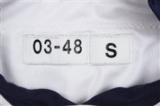2003 Marshall Faulk St. Louis Rams Game Worn Road Jersey (MEARS LOA)