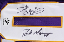 2000 Randy Moss Daunte Culpepper Minnesota Vikings Signed Jersey (JSA)