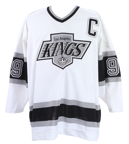 1989-95 Wayne Gretzky Los Angeles Kings Signed Home Jersey (JSA/Upper Deck)