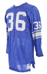 1970 Steve Owens Detroit Lions Game Worn Home Jersey (MEARS LOA)