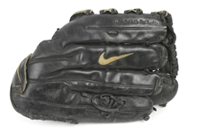 2012 Jon Jay St. Louis Cardinals Nike Game Worn Mitt (MEARS LOA)