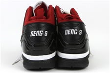 2010 Luol Deng Chicago Bulls Signed Nike Postseason Game Worn Sneakers (MEARS LOA/*JSA*)