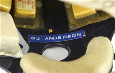 1988-94 Flipper Anderson Los Angeles Rams Game Worn Helmet (MEARS LOA)