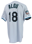 1997 Moises Alou Florida Marlins Game Worn Jersey (MEARS LOA)