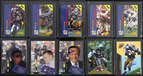 1994-1996 Various Sports Autographed Trading Cards, Mini Trading Cards and Prepaid Calling Cards Including Alex Rodriquez, Derek Jeter, Kevin Garnett, Derrick Brooks and More (Lot of 970+)