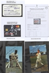 1954-77 Hank Aaron Milwaukee / Atlanta Braves / Brewers Ticket Stub Collection - Lot of 45 w/ 24 Home Run Ticket Stubs, Rare 1956 Willie Mays All Stars Game Stub & More