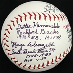 1988 Autographed Legendary Ladies of Baseball HOF Baseball (JSA) (MEARS LOA)