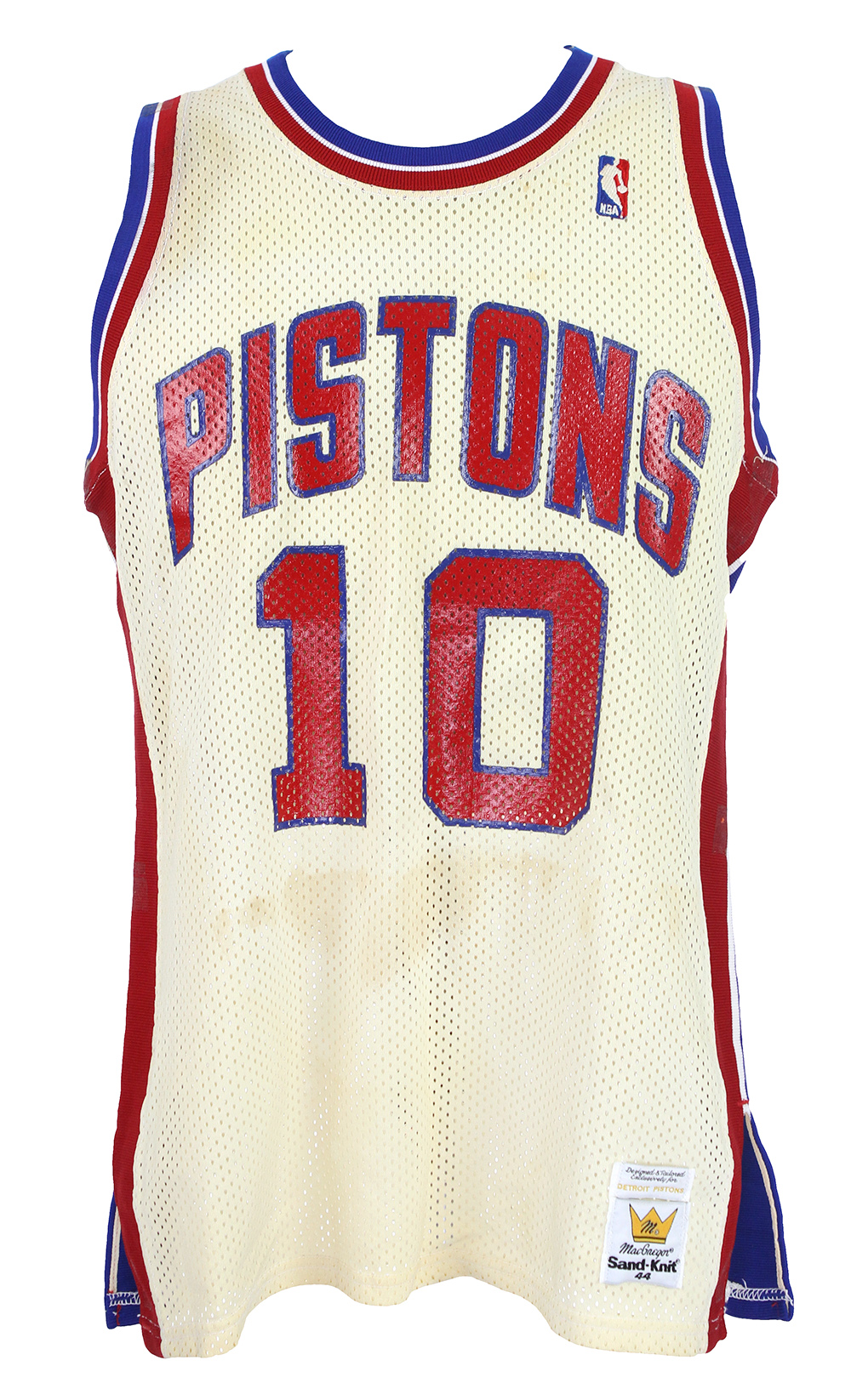 Dennis Rodman Signed Detroit Pistons Jersey (JSA COA)