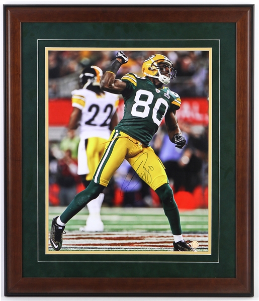 Donald Driver Autographed 15"x19" Framed Photo (JSA)