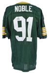 1990's Brian Noble Green Bay Packers Signed Jersey (*JSA*)