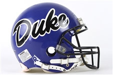 1996 Duke Blue Devils Game Worn Football Helmet (MEARS LOA)