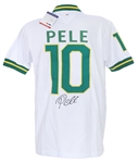 2000's Pele New York Cosmos Signed Jersey (PSA/DNA)