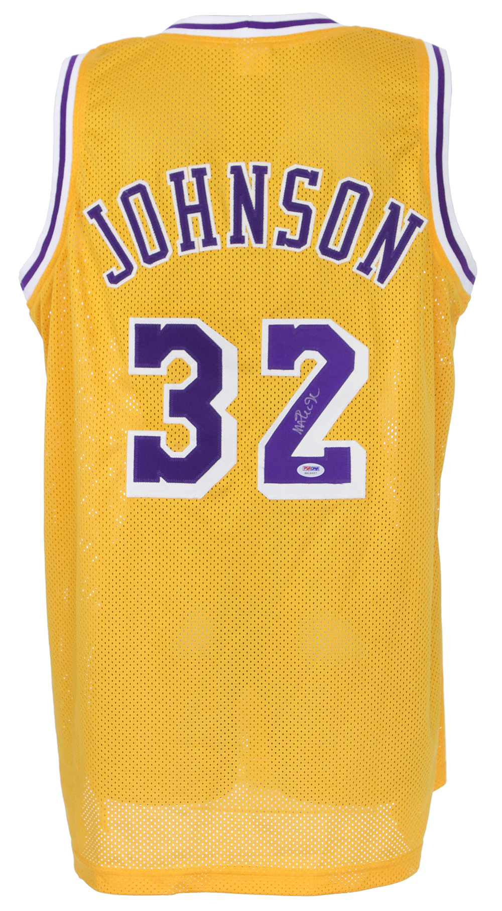 Lot Detail - 2000's Magic Johnson Los Angeles Lakers Signed Jersey (PSA ...