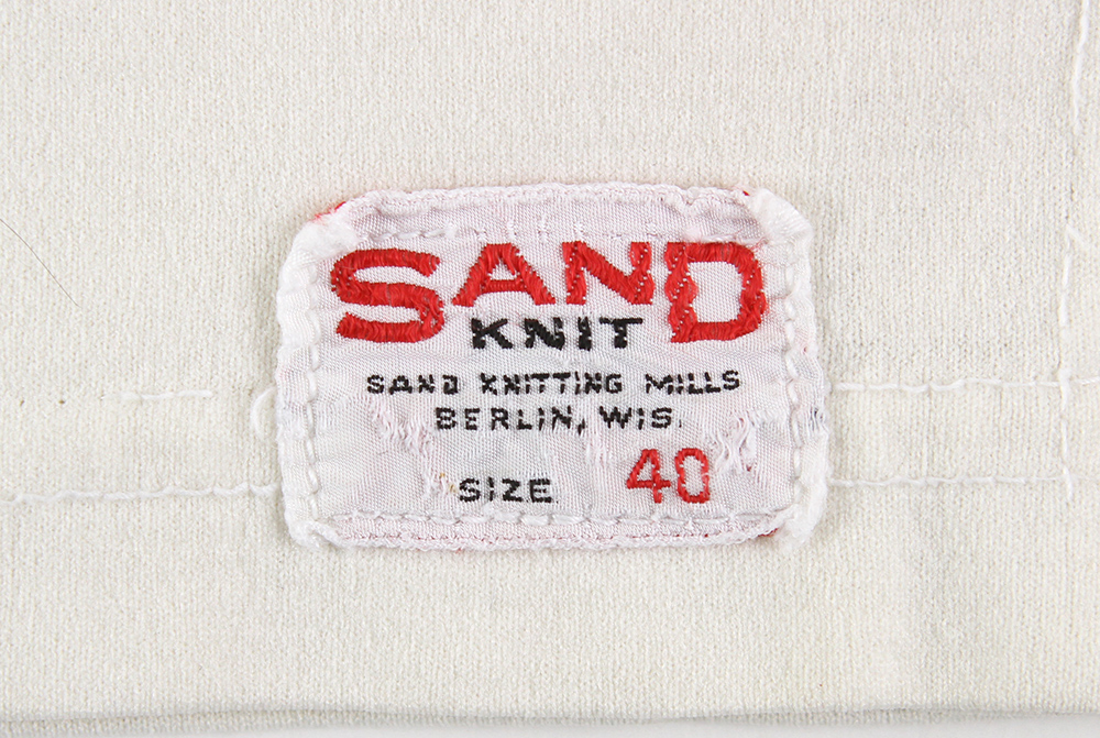 Lot Detail - 1960's White #34 Sand Knit Game Worn Basketball Jersey ...