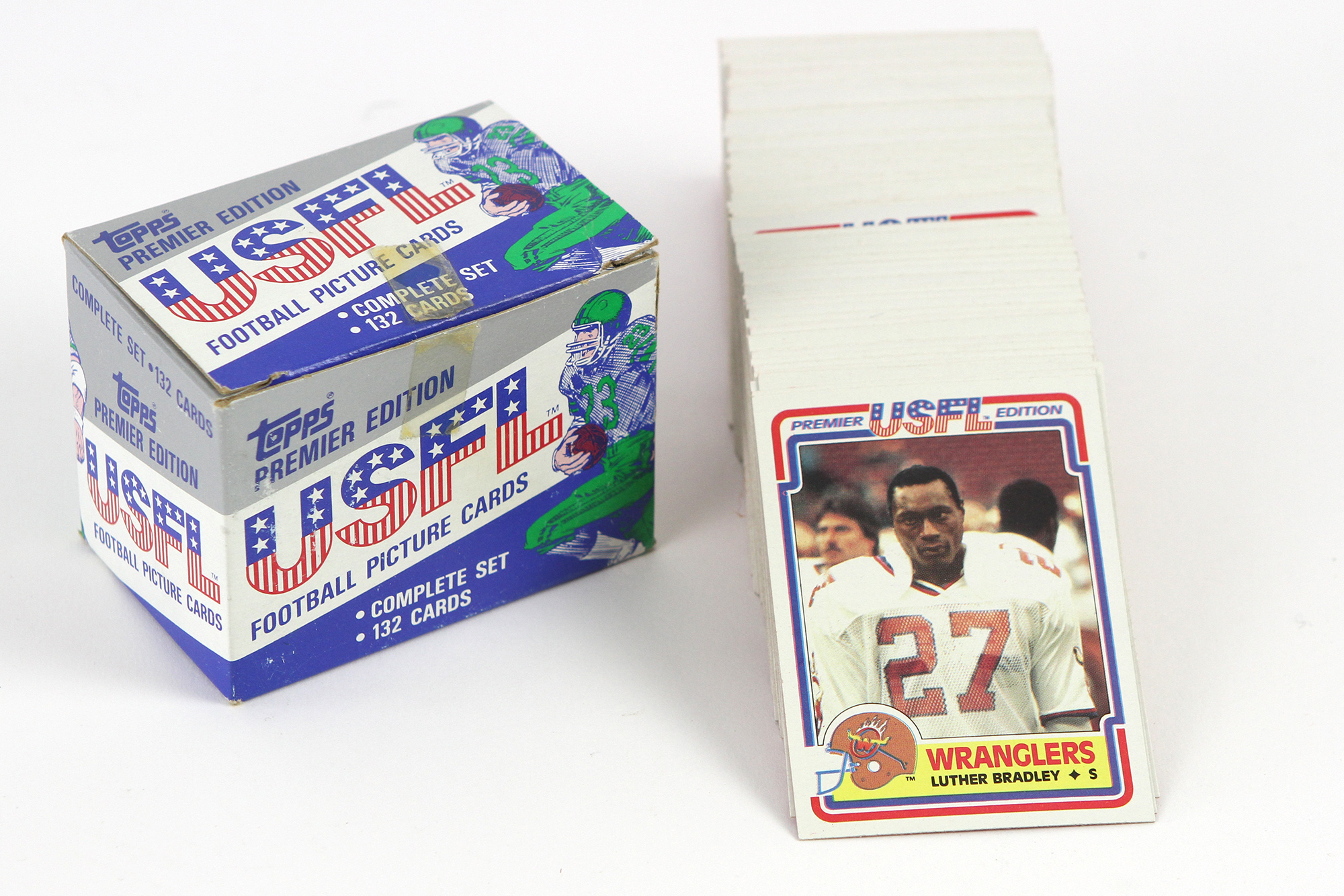 Lot Detail 1984 USFL Topps Premier Edition Football Trading Cards