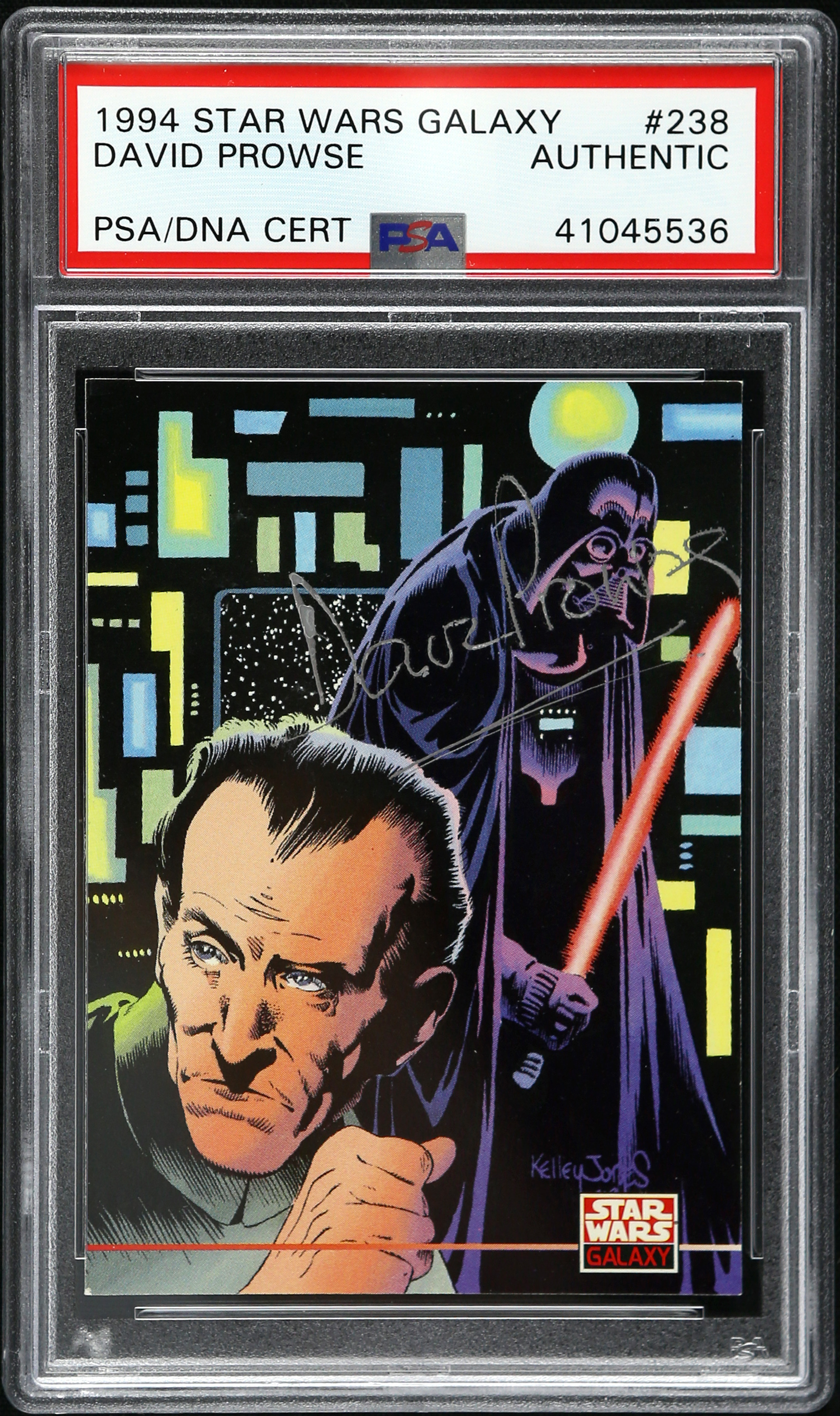 signed star wars cards