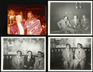 1950s-1970s Sugar Ray Robinson / Carmen Basilio / Archie Moore 4"x 5" Photos (Lot of 4)