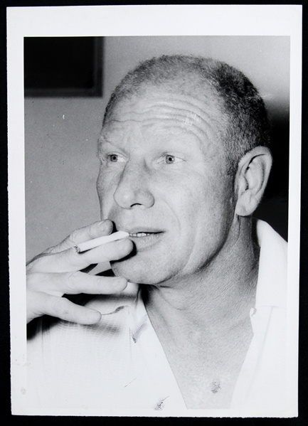 1956 Bill Veeck St. Louis Browns Original 5"x 7" Photo