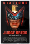 1995 Judge Dredd 27"x 41" Film Poster 