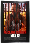 1995 Die Hard with a Vengeance 27"x 40" Film Poster