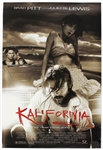 1993 Brad Pitt "Kalifornia" 18"x 26" Film Poster 