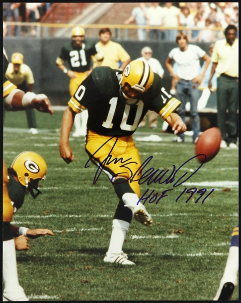 1990s Jan Stenerud Green Bay Packers Signed 8" x 10" Photo (JSA)