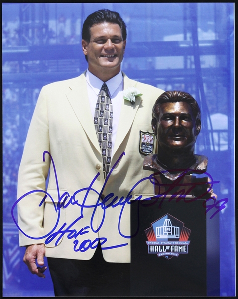 2000s Dan Hampton Chicago Bears Signed 8" x 10" Photo (JSA)