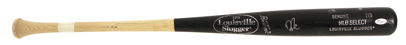 2012 Drew Pomeranz Colorado Rockies Signed Louisville Slugger Professional Model Bat (MEARS LOA/JSA)