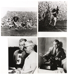 1950s (modern prints) Paul Hornung Notre Dame 8x10 B&W Photos (4)