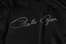 1976 Pete Rose Cincinnati Reds Signed Personal Collection Fur Collared Leather Coat (MEARS LOA/JSA/Gary Waits Letter)