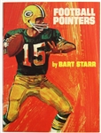 1985 Bart Starr Green Bay Packers Signed & Inscribed Football w/ Football Pointers Booklet (*JSA*)