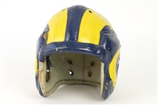 1940s Los Angeles Rams Painted Composite Football Helmet (MEARS LOA)