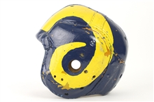1940's Los Angeles Rams Painted Composite Football Helmet (MEARS LOA)
