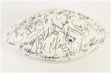 1999 Green Bay Packers Signature Stamped Football