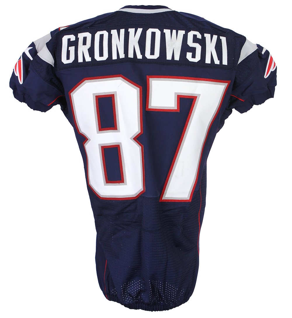 Lot Detail - 2012 Rob Gronkowski New England Patriots Game