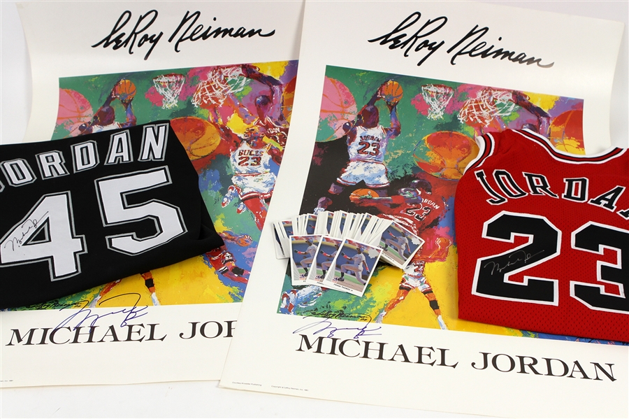 1990s Sports Memorabilia Collection - Lot of 125+ w/ Michael Jordan, Frank Thomas & More