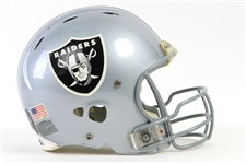 2001-04 Jerry Rice Oakland Raiders Game Worn Helmet (MEARS LOA) Possibly His Last Raiders Helmet
