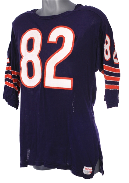 1971-73 Earl Thomas Chicago Bears Game Worn Home Jersey (MEARS A10)