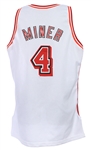 1994-95 Harold Miner Miami Heat Home Jersey (MEARS LOA)